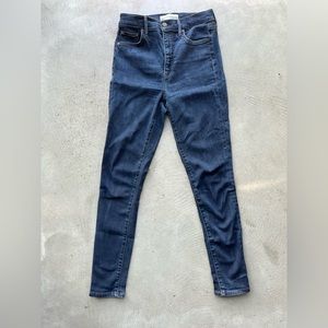Denim Forum The Lola High Rise Skinny, Size 28